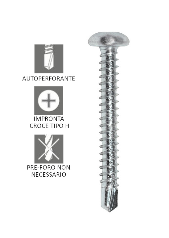 VITI AUTOPERF. *TC* 3,9X32 CF.500 CK0139032