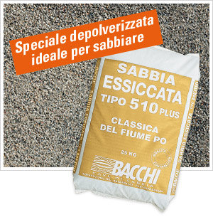 Sabbia Silicea Per Sabbiatura Prato - 4 Sacchi Da 25 Kg, Granulometria 0-2 Mm