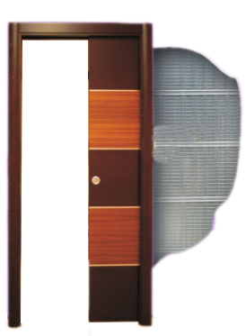 CASSONETTO  INTONACO  60X210/105 SPAZIO      COMPLETO DI KIT ROTELLE