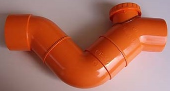 SIFONE FIRENZE D. 80 C/ISP.ARANCIO 1 TAP