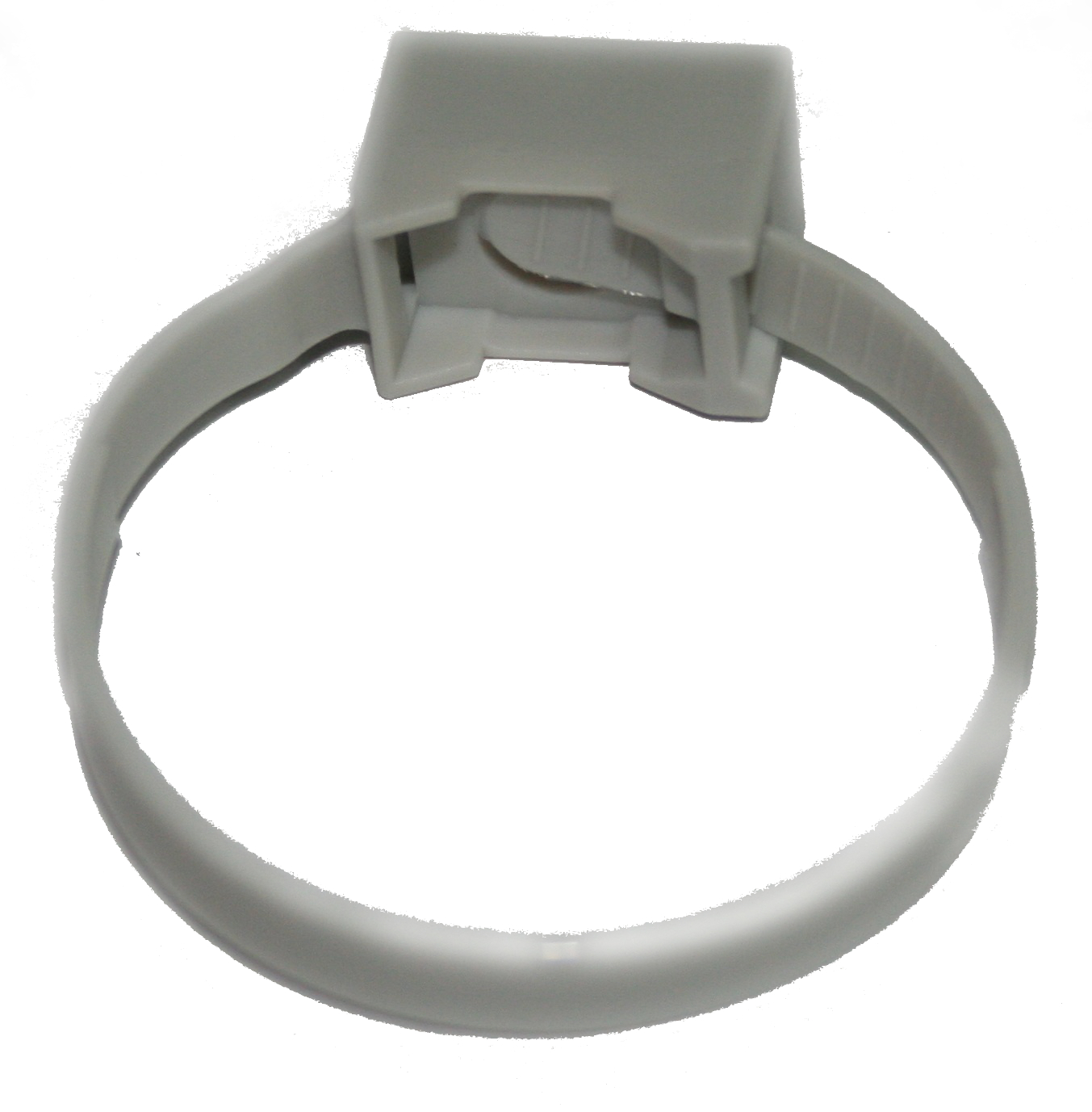 Collare clips fissatubo a fascetta plastica 16-32 grigio