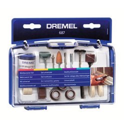 DREMEL 687JA SET 52 ACCESSORI MULTIUSO       26150687JA