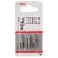 BIT AVVITAMENTO 3PZ PZ1/2/3 MM.25 BOSCH      2607001753