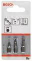 BIT AVVITAMENTO 3PZ PH2-PZ2-T25 89MM BOSCH   2607001767