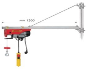 BANDIERA ESTENSIBILE DA 75 A 110CM X MONTAC.