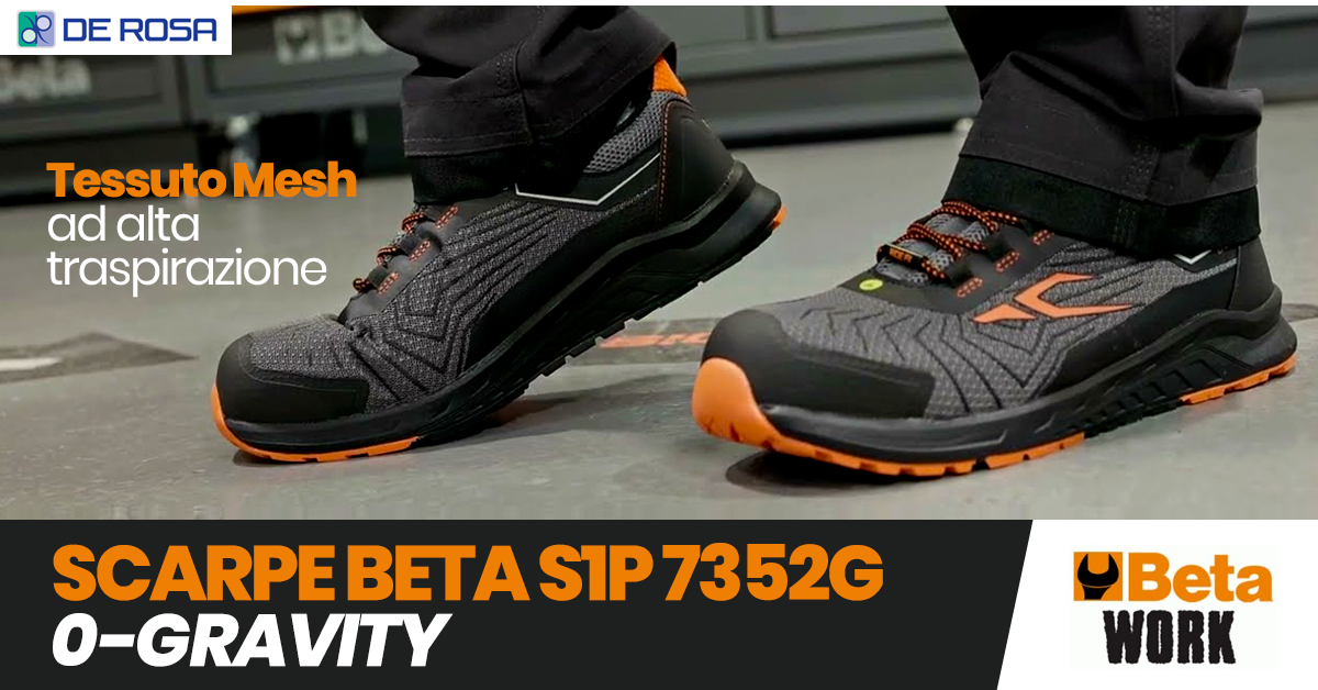 Scarpe da lavoro Beta 0-Gravity S1P 7352G: sicurezza e comfort per professionisti