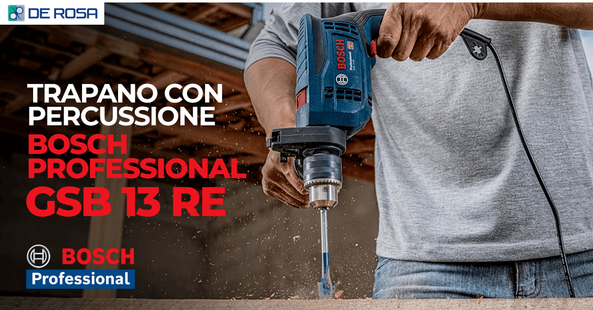 Bosch GSB 13 RE: il trapano compatto che semplifica il lavoro quotidiano