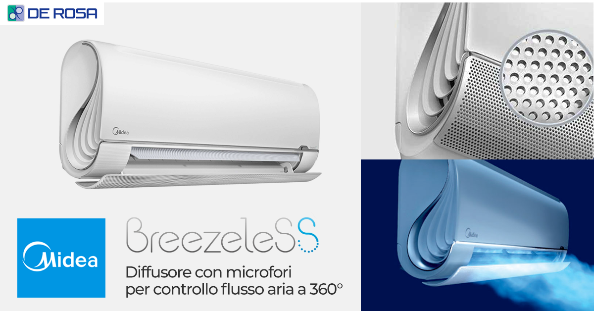 Midea Breezeless+: il climatizzatore che cambia il modo di vivere il comfort domestico