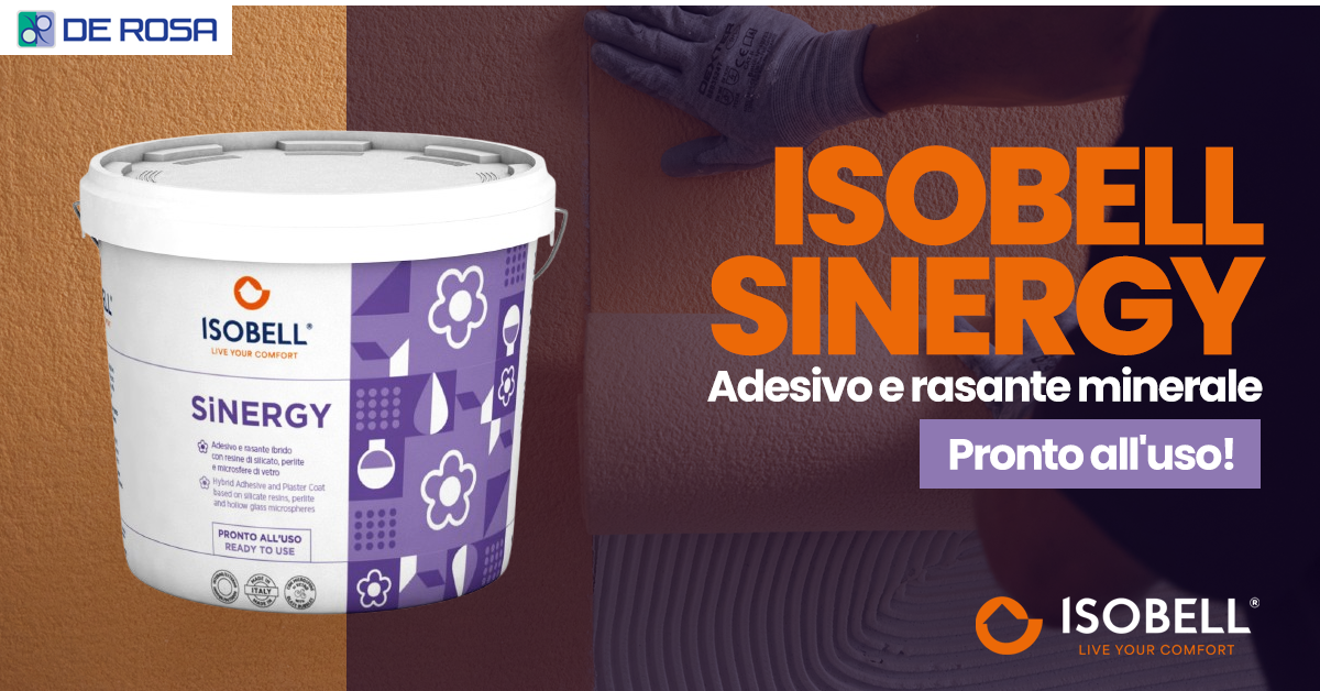 ISOBELL SiNERGY: adesivo e rasante contro la condensa