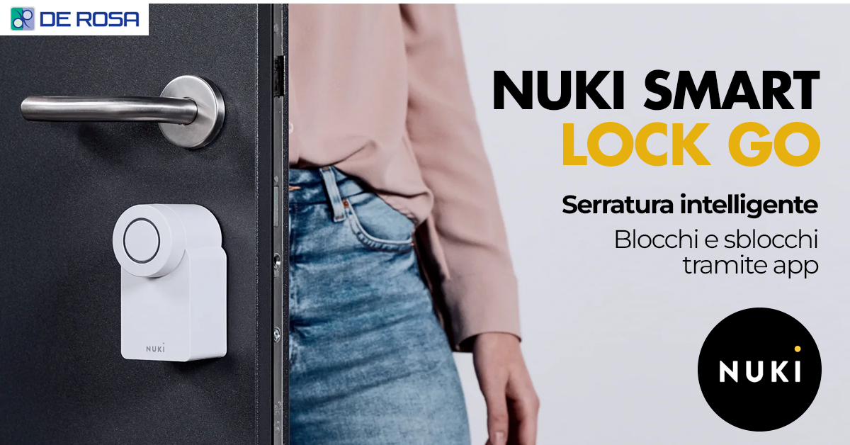 Smart lock 4 0 light bianco cisa - De Rosa Srl